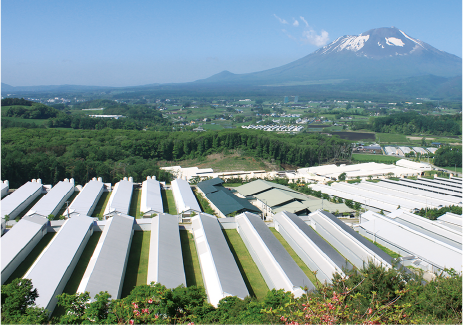 岩手山高原 第一農場 ・第一有機工場